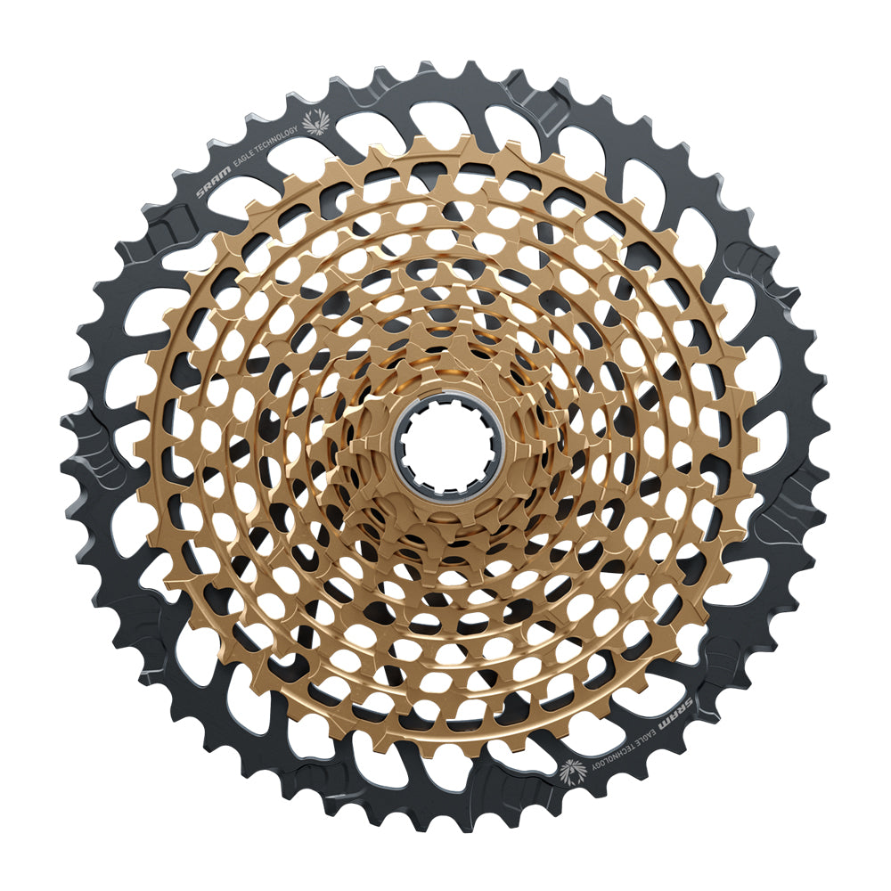 SRAM XG-1299 XX1 Eagle™ 12spd 10-52t Cassette - Gold