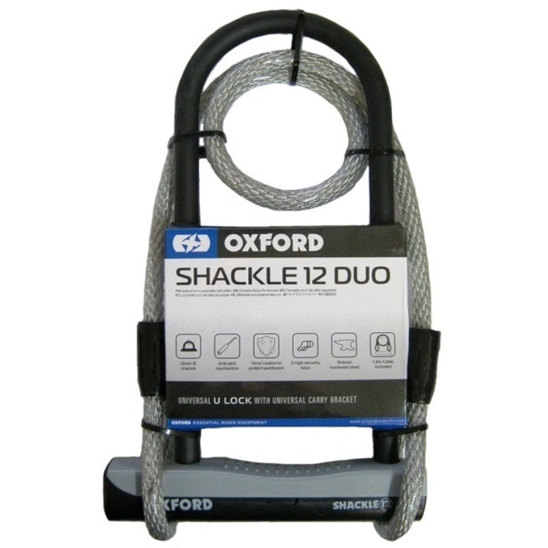 D Lock - Shackle 12 DUO Ultimate Security - Oxford